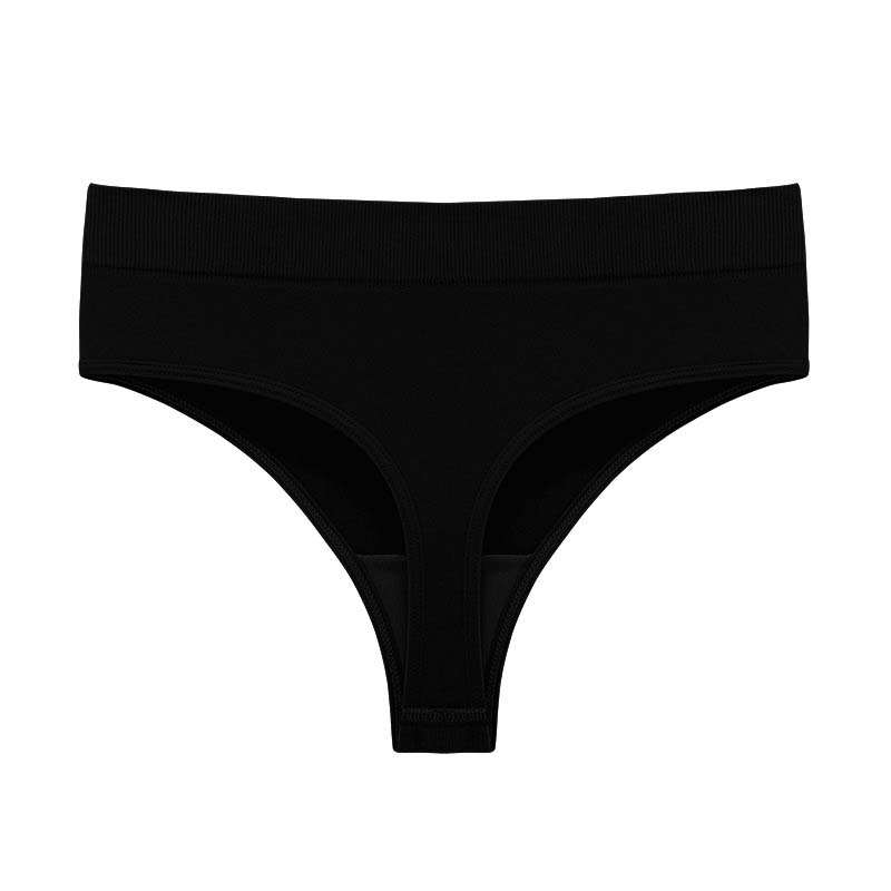 💖Black Friday Mega Deal – 50% off!💖 Women's Seamless Ribbed Thong Underwear