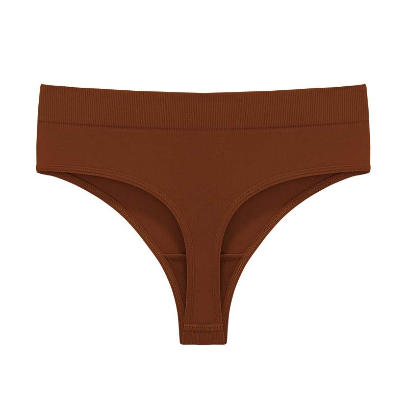 💖Black Friday Mega Deal – 50% off!💖 Women's Seamless Ribbed Thong Underwear