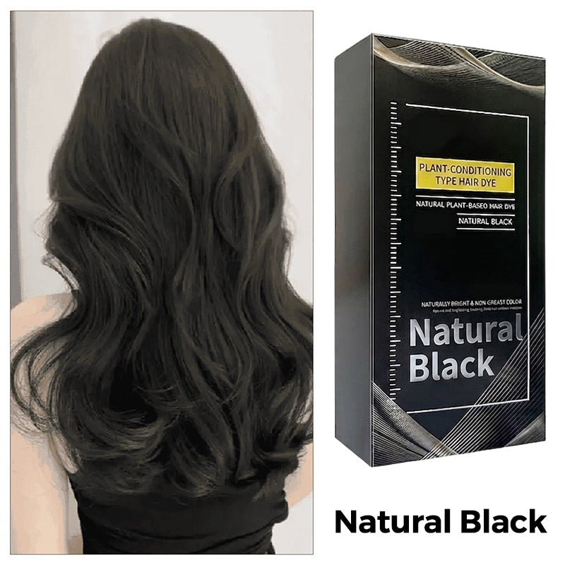 50% OFF!  Plant-Based Comb-In Hair Dye – Easy, Gray Coverage, Nourishing Formula