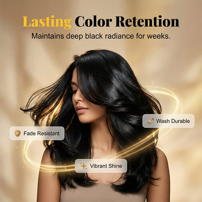 50% OFF!  Plant-Based Comb-In Hair Dye – Easy, Gray Coverage, Nourishing Formula