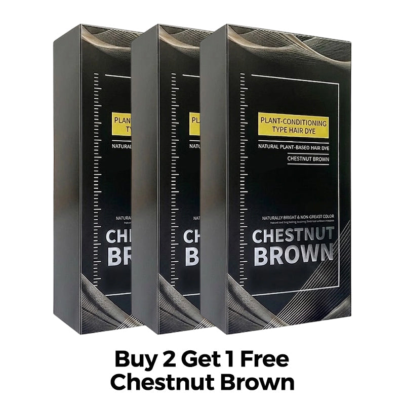 50% OFF!  Plant-Based Comb-In Hair Dye – Easy, Gray Coverage, Nourishing Formula