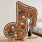 ⏰Zeitlich begrenztes Angebot🥳💞Musikalisches Noten-Puzzle aus Holz