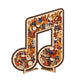 ⏰Zeitlich begrenztes Angebot🥳💞Musikalisches Noten-Puzzle aus Holz