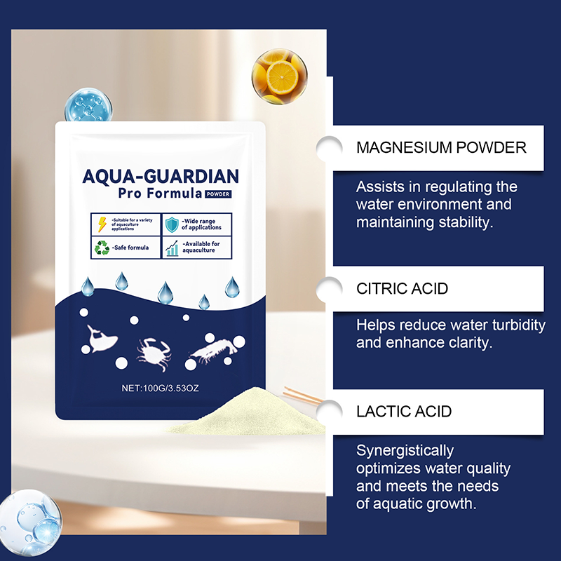 🥳2026 HOT SALE🥳💞50K+ SOLD!🐟🦐 50% OFF! Aqua‑Guardian Pro Water Clarifier – Clears cloudy water instantly. Safe for fish & shrimp. Chemical‑free. 100g. 🌊✨