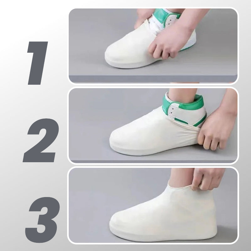 📢📢Buy 1 Get 1 Free⏰ Waterproof Rain Shoe Cover – Non-slip sole & easy on/off – Reusable, perfect for wet weather or muddy walks – fits most shoes, keeps feet dry 🌧️