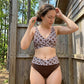 🌊Sommersalg med 50 % rabatt🏝️👙Høy midje bikinisett for kvinner i to deler🏖️
