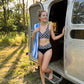 🌊Sommersalg med 50 % rabatt🏝️👙Høy midje bikinisett for kvinner i to deler🏖️