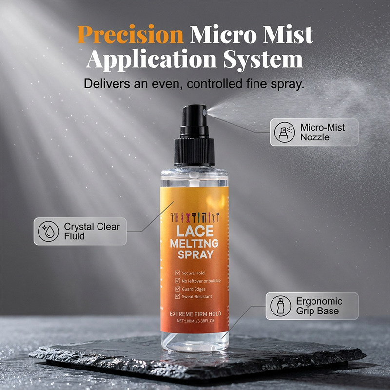 💞50K+ SOLD!🧴🥳2026 HOT SALE🥳 Lace Wig Melting Spray – Moisturising formula, stops itching. Strong hold, easy wash out. Perfect melt every time! 💇‍♀️✨
