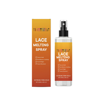💞50K+ SOLD!🧴🥳2026 HOT SALE🥳 Lace Wig Melting Spray – Moisturising formula, stops itching. Strong hold, easy wash out. Perfect melt every time! 💇‍♀️✨