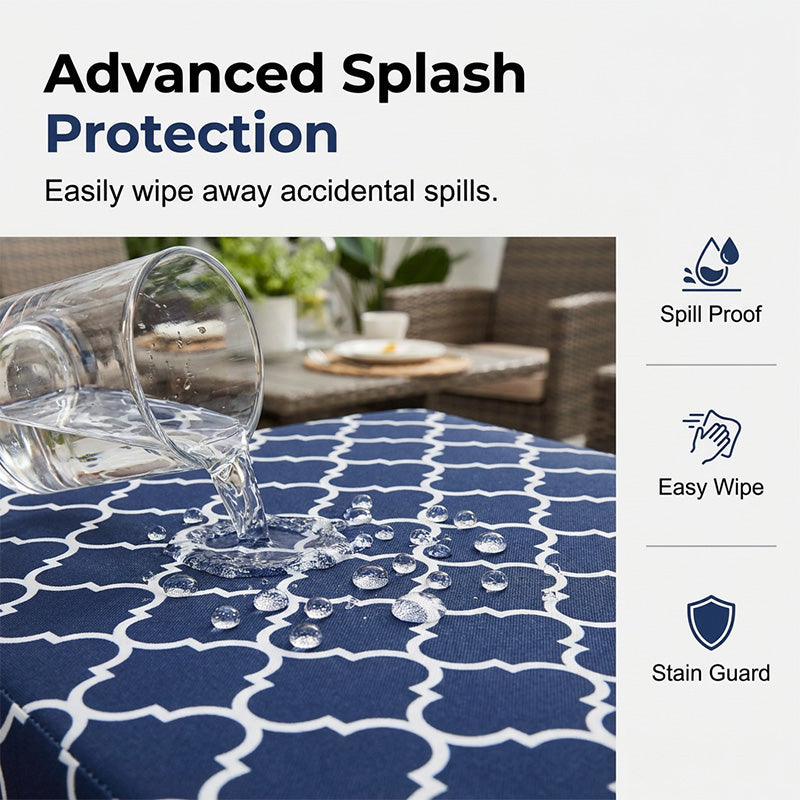 Patio Sofa Cushion Cover – Stretch, Water-Resistant