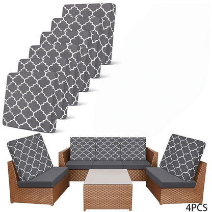 Patio Sofa Cushion Cover – Stretch, Water-Resistant