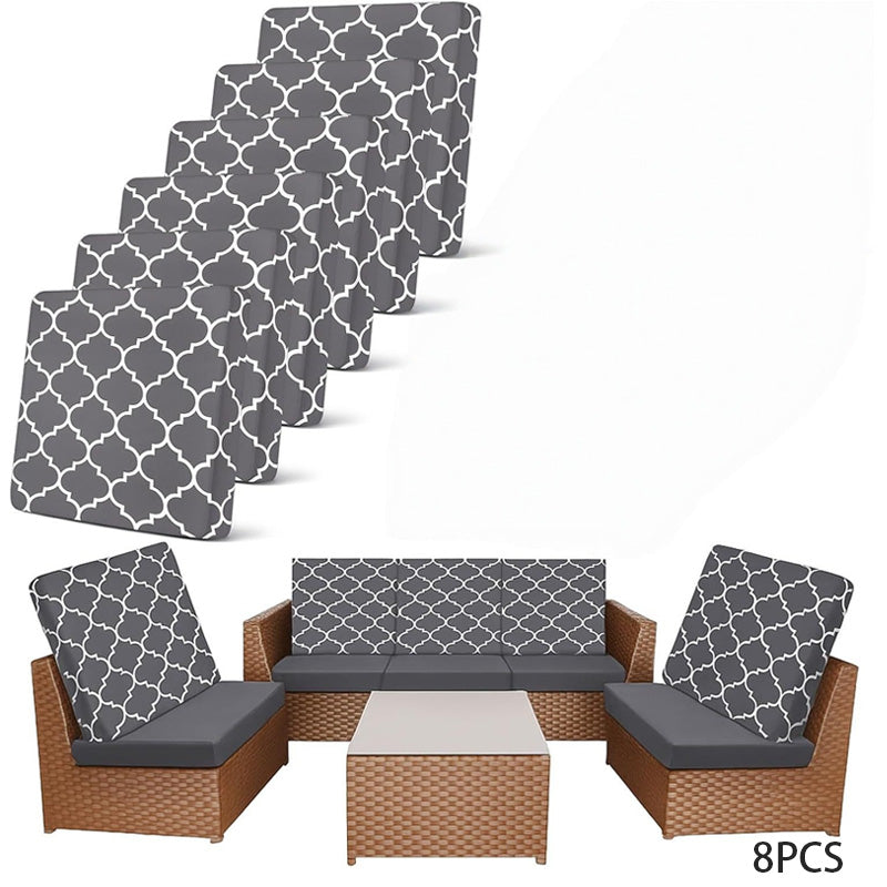 Patio Sofa Cushion Cover – Stretch, Water-Resistant