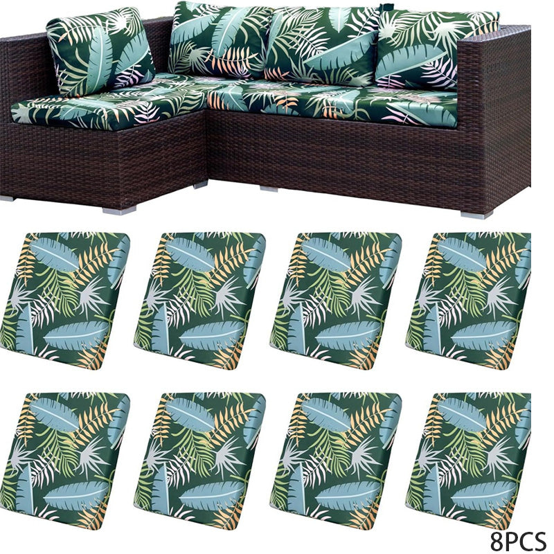 Patio Sofa Cushion Cover – Stretch, Water-Resistant