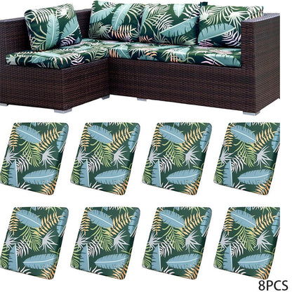 Patio Sofa Cushion Cover – Stretch, Water-Resistant