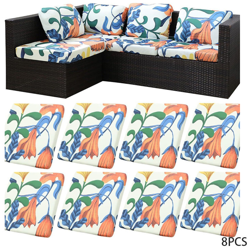 Patio Sofa Cushion Cover – Stretch, Water-Resistant