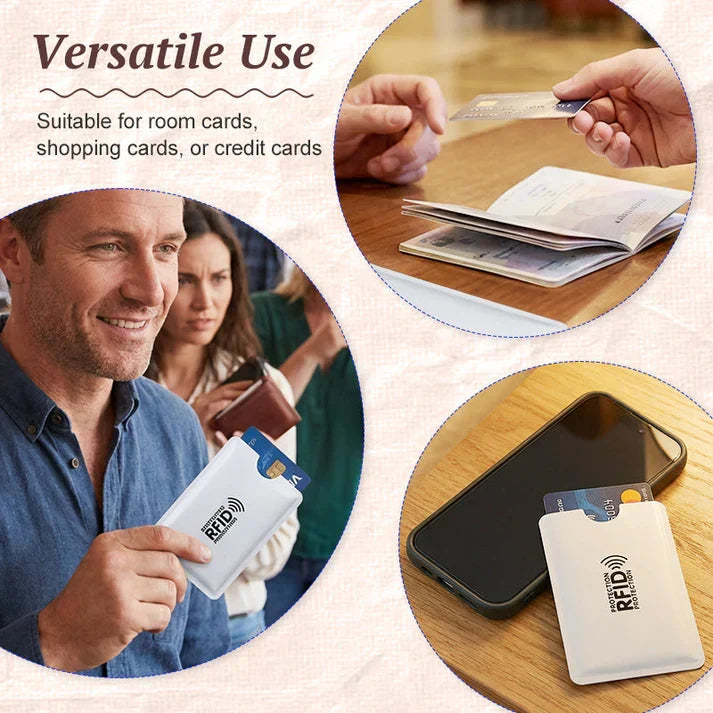 ✨ RFID Blocking Sleeves for Credit Cards