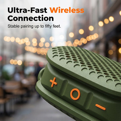 ⏳Time-Limited Special⏰Portable Bluetooth Speaker – TWS Stereo, IPX5 Waterproof, Punchy Bass 🎵