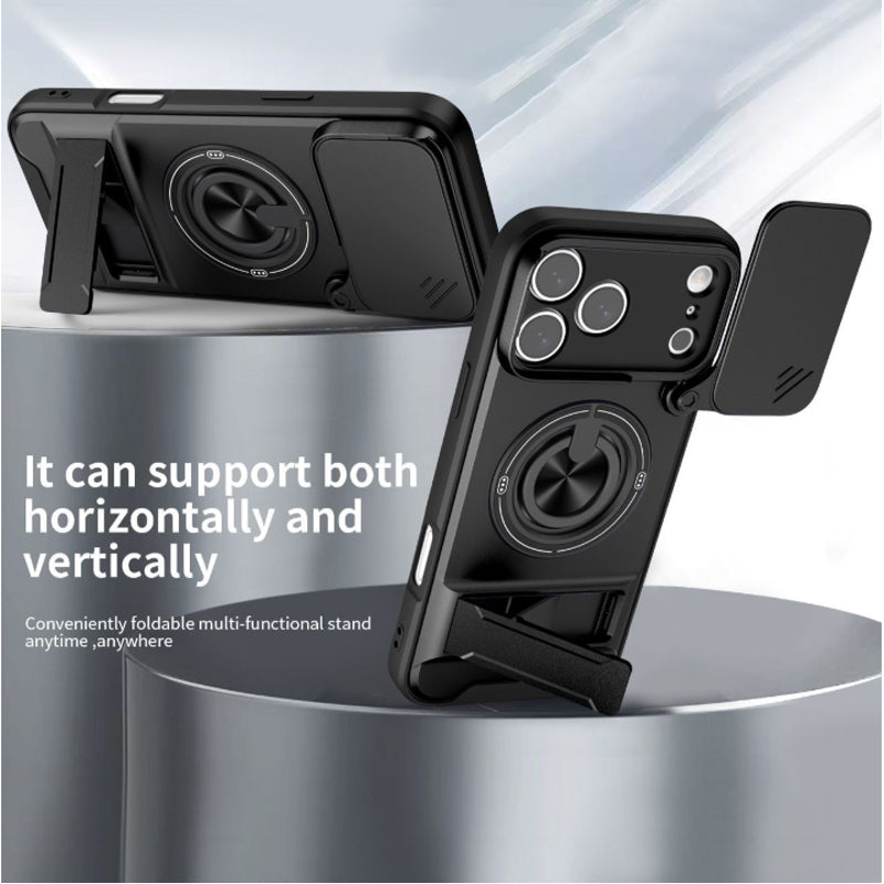🔥Buy 2 Get 1 Free🎁4-in-1 Military-Grade Case – Camera Slider & MagSafe Ring 🛡️📷🔄🧲