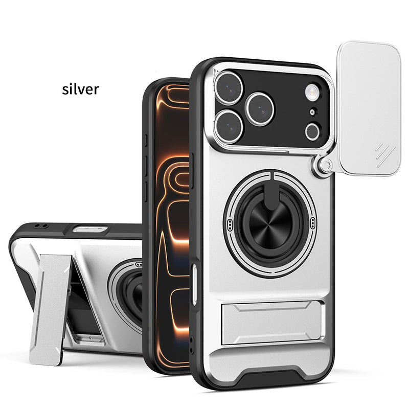 🔥Buy 2 Get 1 Free🎁4-in-1 Military-Grade Case – Camera Slider & MagSafe Ring 🛡️📷🔄🧲