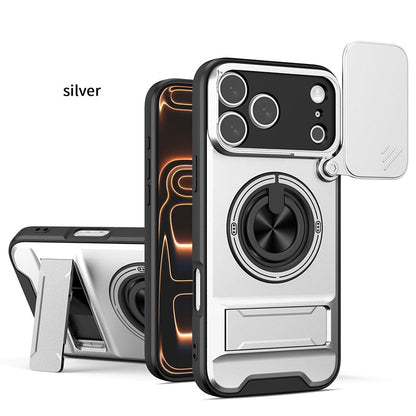 🔥Buy 2 Get 1 Free🎁4-in-1 Military-Grade Case – Camera Slider & MagSafe Ring 🛡️📷🔄🧲