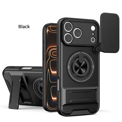 🔥Buy 2 Get 1 Free🎁4-in-1 Military-Grade Case – Camera Slider & MagSafe Ring 🛡️📷🔄🧲