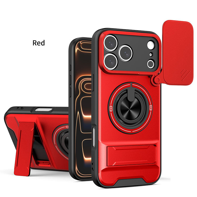 🔥Buy 2 Get 1 Free🎁4-in-1 Military-Grade Case – Camera Slider & MagSafe Ring 🛡️📷🔄🧲