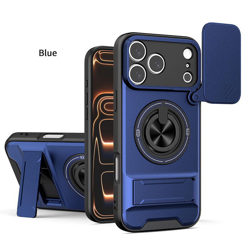 🔥Buy 2 Get 1 Free🎁4-in-1 Military-Grade Case – Camera Slider & MagSafe Ring 🛡️📷🔄🧲