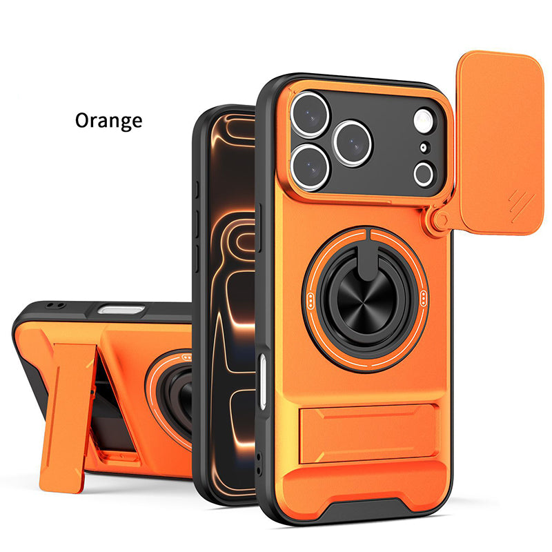 🔥Buy 2 Get 1 Free🎁4-in-1 Military-Grade Case – Camera Slider & MagSafe Ring 🛡️📷🔄🧲