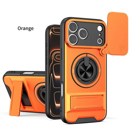 🔥Buy 2 Get 1 Free🎁4-in-1 Military-Grade Case – Camera Slider & MagSafe Ring 🛡️📷🔄🧲