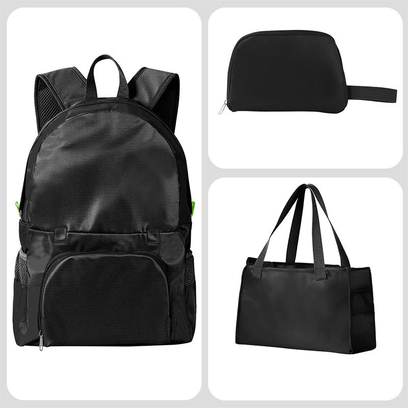 🎒 Get 50% off now! Foldable 3-in-1 travel bag—combining a backpack, handbag, and tote—lightweight, water-resistant, and perfect for travel 🧳✨