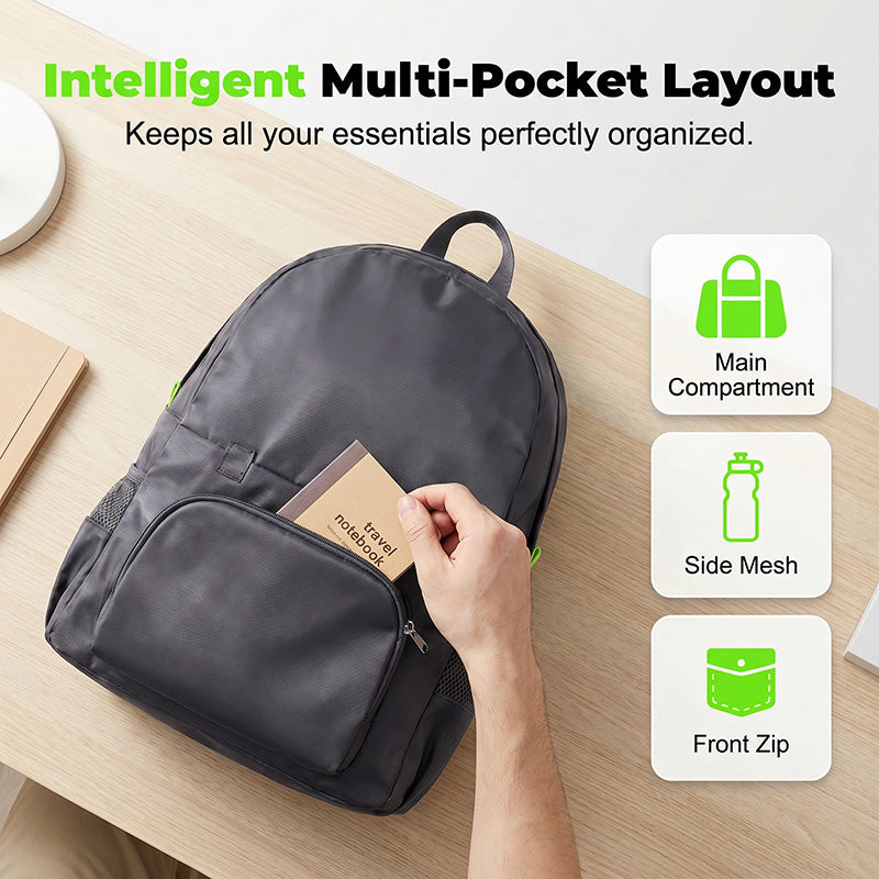 🎒 Get 50% off now! Foldable 3-in-1 travel bag—combining a backpack, handbag, and tote—lightweight, water-resistant, and perfect for travel 🧳✨