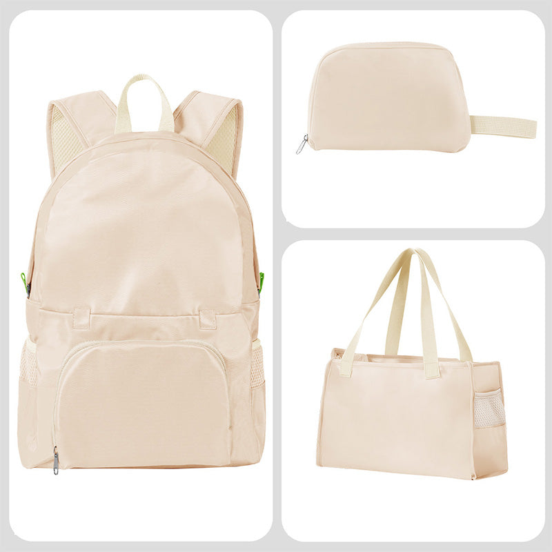 🎒 Get 50% off now! Foldable 3-in-1 travel bag—combining a backpack, handbag, and tote—lightweight, water-resistant, and perfect for travel 🧳✨