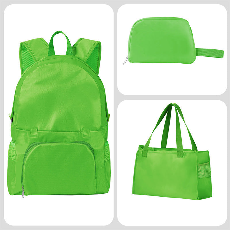 🎒 Get 50% off now! Foldable 3-in-1 travel bag—combining a backpack, handbag, and tote—lightweight, water-resistant, and perfect for travel 🧳✨
