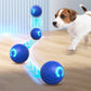 🐾 AUTOMATISK SPRETTENDE SMART KJÆLEDYRBALL MED FJERNKONTROLL – 3 interaktive moduser | Tyggesikker E-TPU | USB-C oppladbar 🎾