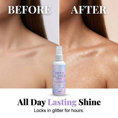 2026 HOT SALE🥳💞50K+ SOLD! 50% OFF! Body & Hair Glitter Spray – Micro‑glitter particles, no sticky residue. Safe on fabrics & hair. Catch the light all day!