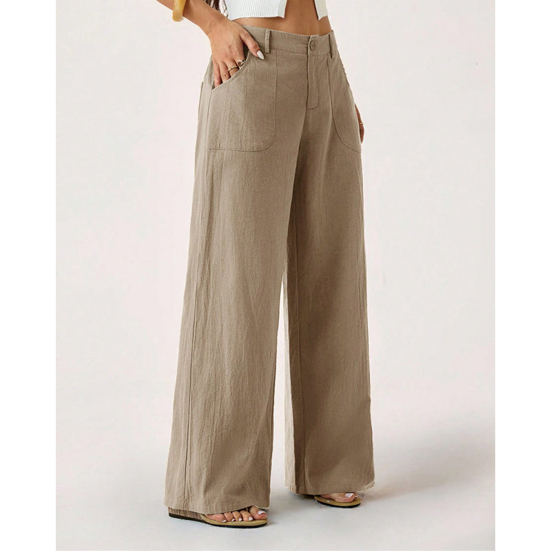 🎉🔥Women's Summer Breathable Wide Leg Casual Pants