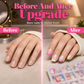🥳2026 VARMT SALG🥳💞50 000+ SOLGT!💅✨ 50 % RABATT!🎁 Farge Pop Press-On Negler