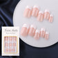 🥳2026 VARMT SALG🥳💞50 000+ SOLGT!💅✨ 50 % RABATT!🎁 Farge Pop Press-On Negler