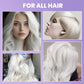 🔥Want to lighten your hair color?🌈Your hair needs urgent care!Moisturizing Purple Hair Mask with Long-Lasting Scent