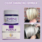 🔥Want to lighten your hair color?🌈Your hair needs urgent care!Moisturizing Purple Hair Mask with Long-Lasting Scent