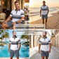 🎉 LIMITED TIME 50% OFF! 👕 Men's Printed Shirt & Shorts Set – Breathable Stretch Fit & Digital Print Design 🔥