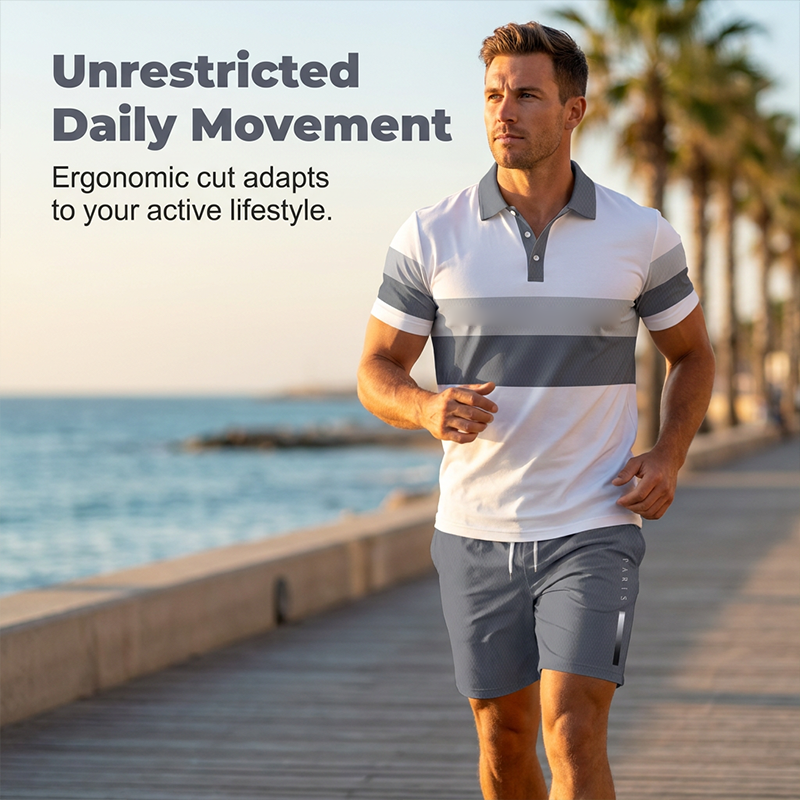🎉 LIMITED TIME 50% OFF! 👕 Men's Printed Shirt & Shorts Set – Breathable Stretch Fit & Digital Print Design 🔥