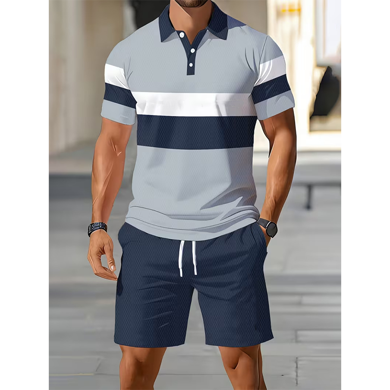 🎉 LIMITED TIME 50% OFF! 👕 Men's Printed Shirt & Shorts Set – Breathable Stretch Fit & Digital Print Design 🔥