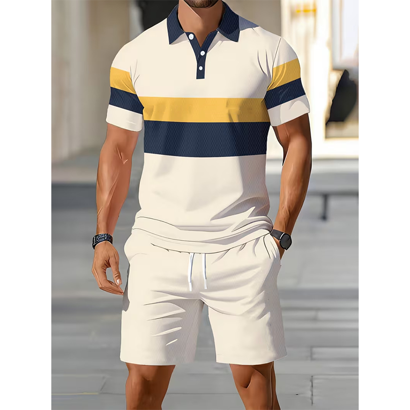 🎉 LIMITED TIME 50% OFF! 👕 Men's Printed Shirt & Shorts Set – Breathable Stretch Fit & Digital Print Design 🔥