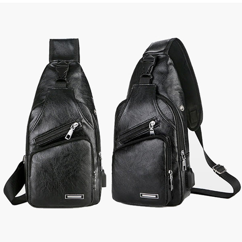 🎁2026 New Arrivals 49% OFF💥Exquisite Gift - Men's Multifunctional High Quality Leather Chest Bag