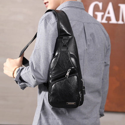 🎁2026 New Arrivals 49% OFF💥Exquisite Gift - Men's Multifunctional High Quality Leather Chest Bag