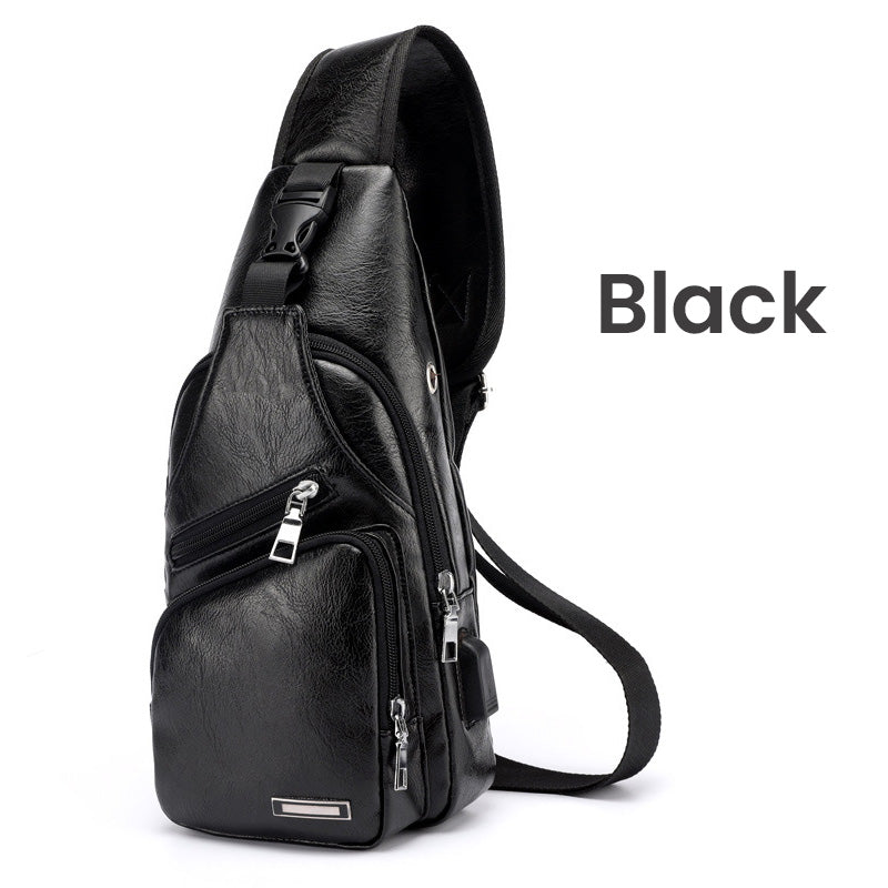 🎁2026 New Arrivals 49% OFF💥Exquisite Gift - Men's Multifunctional High Quality Leather Chest Bag