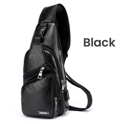 🎁2026 New Arrivals 49% OFF💥Exquisite Gift - Men's Multifunctional High Quality Leather Chest Bag