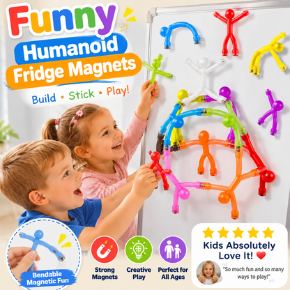 🥳2026 HOT SALE🥳💞50% OFF !!  Posable magnetic figures – hold notes, relieve stress, brighten any space!