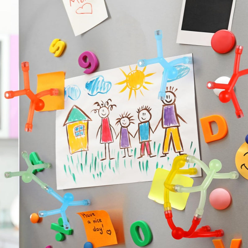 🥳2026 HOT SALE🥳💞50% OFF !!  Posable magnetic figures – hold notes, relieve stress, brighten any space!